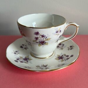 Vintage Duchess Bone China Woodside Teacup & Saucer England